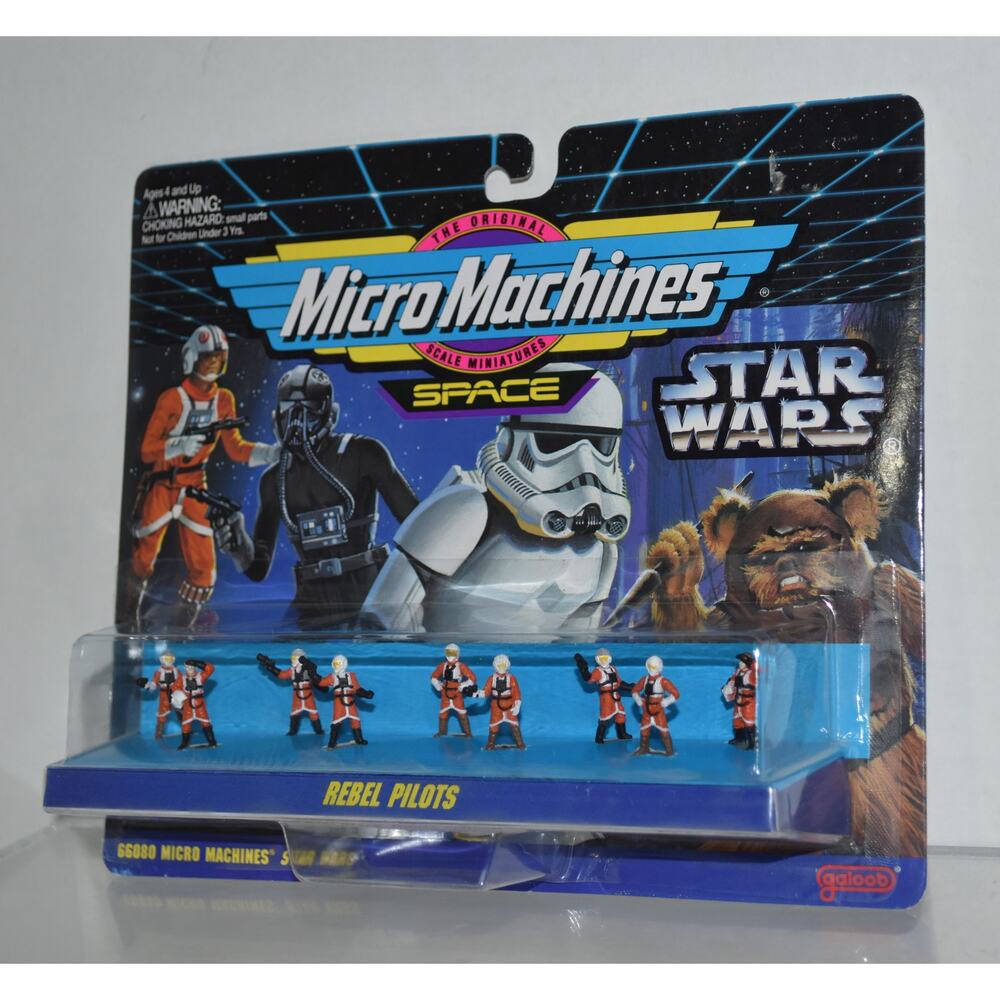 Star Wars Micro Machines 66080 Rebel Pilots Micro Action Set 66080
